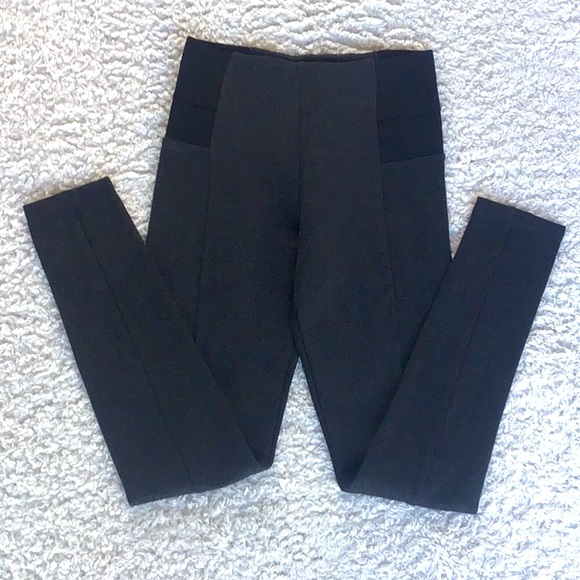 Zara high waisted leggings elastic side panels - Picture 3 of 16